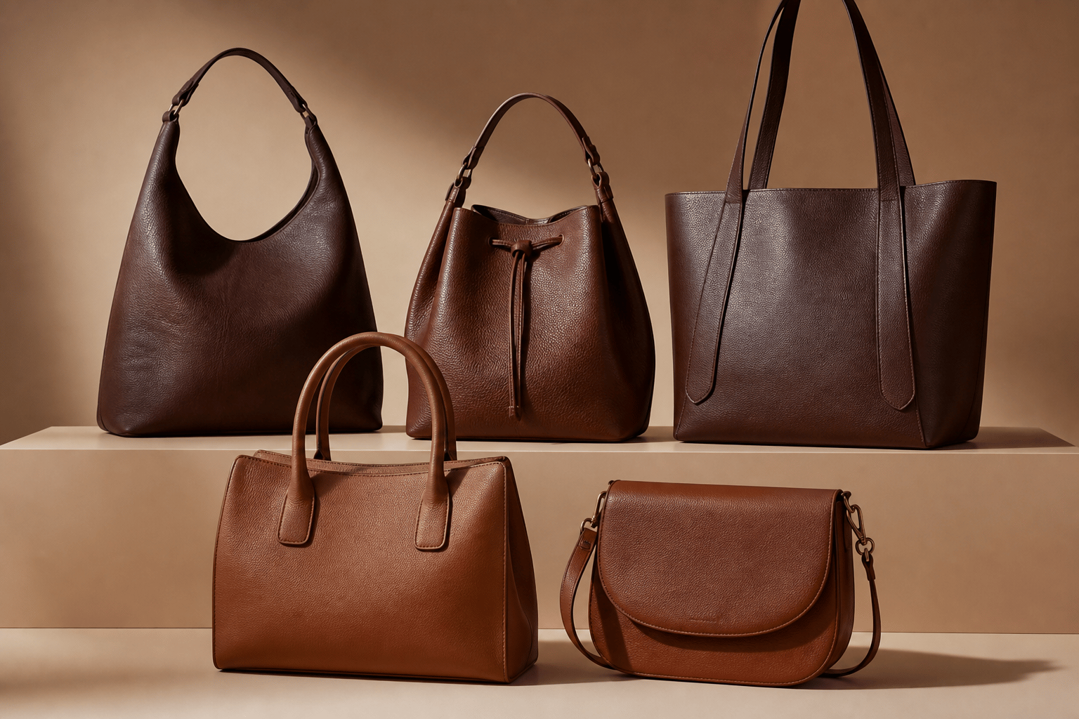 Premium bags and leather goods collection