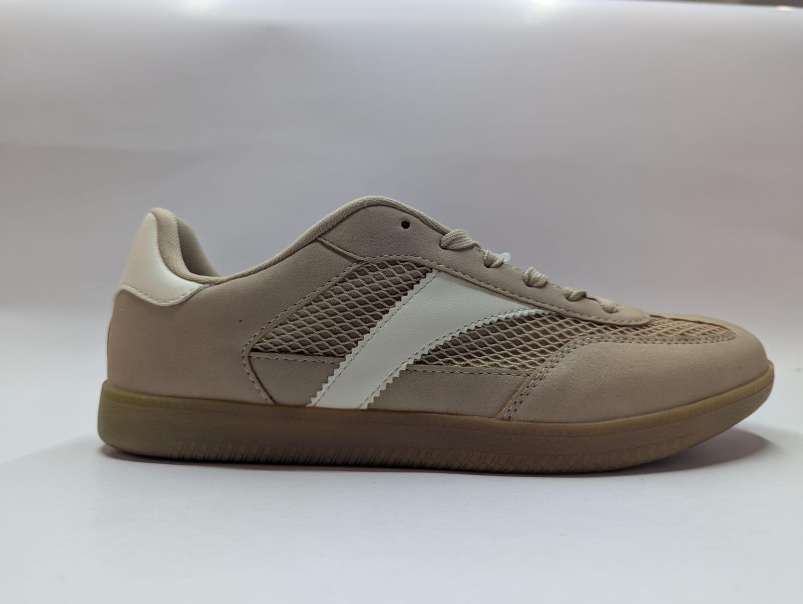 Tan Court Sneaker — men's casual footwear
