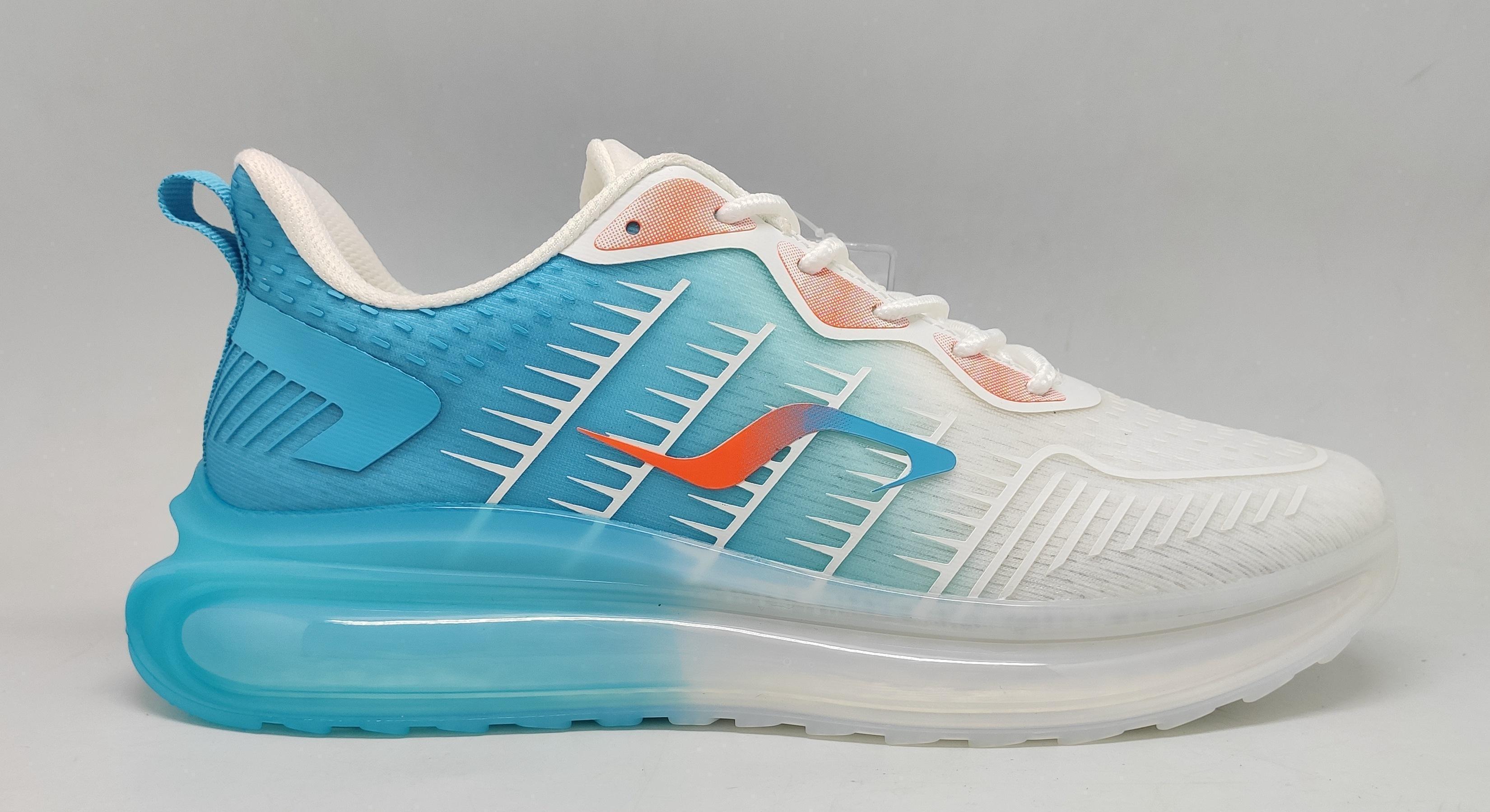 Blue Gradient Runner — men's athletic footwear