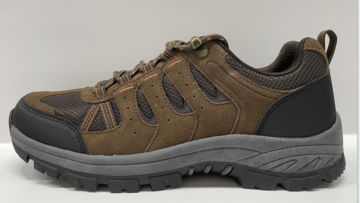 Brown Trail Shoe — men's athletic footwear