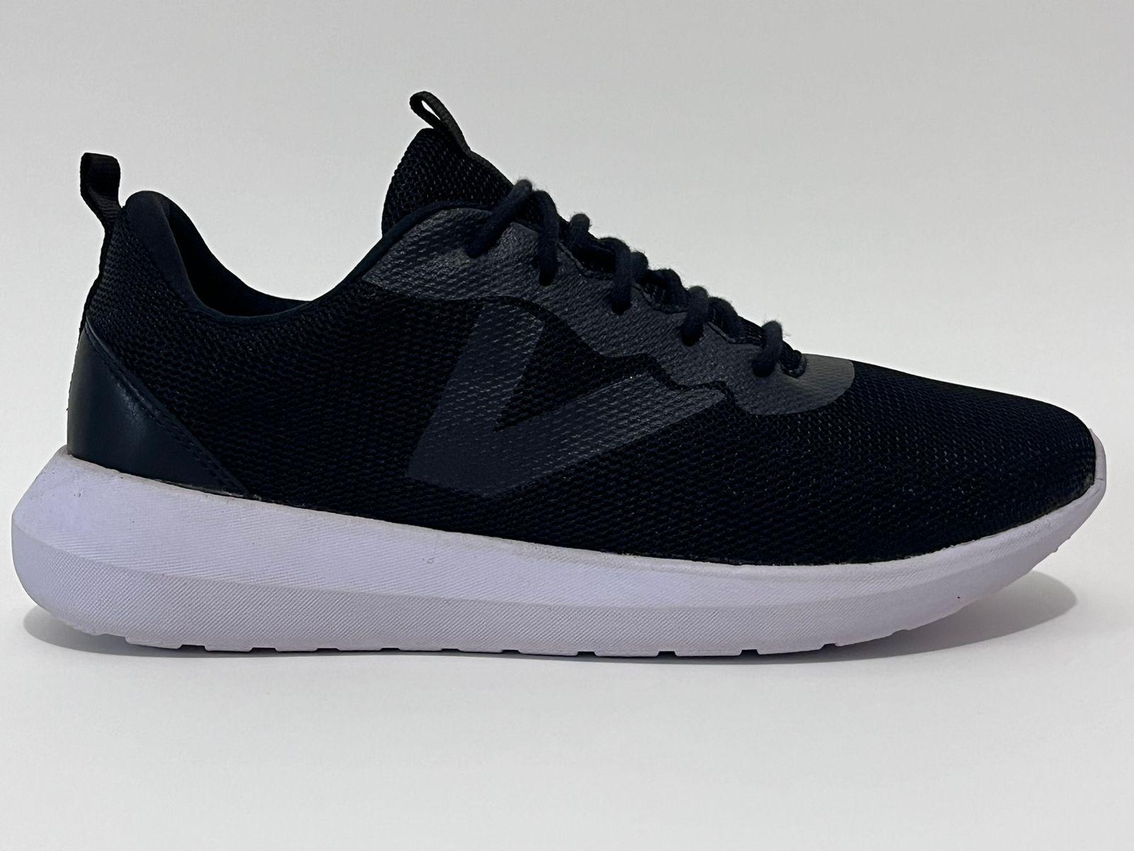 Black Mesh Sneaker — men's athletic footwear