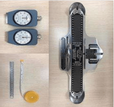 Fit and measurement tools used in technical review